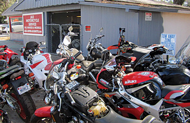 Motorcycle parts and online service near me